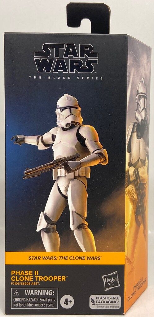 HASBRO 14 / THE BLACK PHASE II / CLONE TROOPER 6インチ