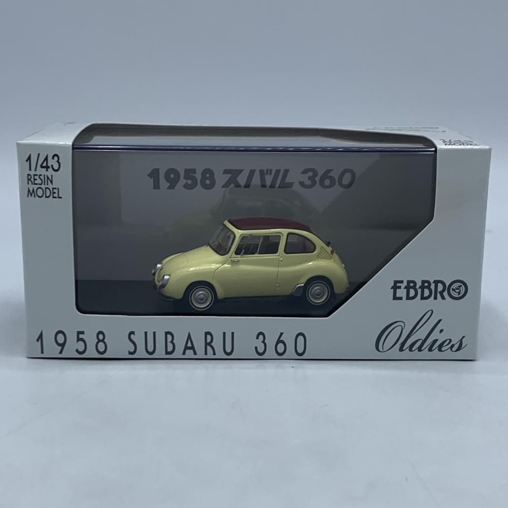1/43 エブロ SUBARU 360 1958 (アイボリー)[10] 【公式通販】
