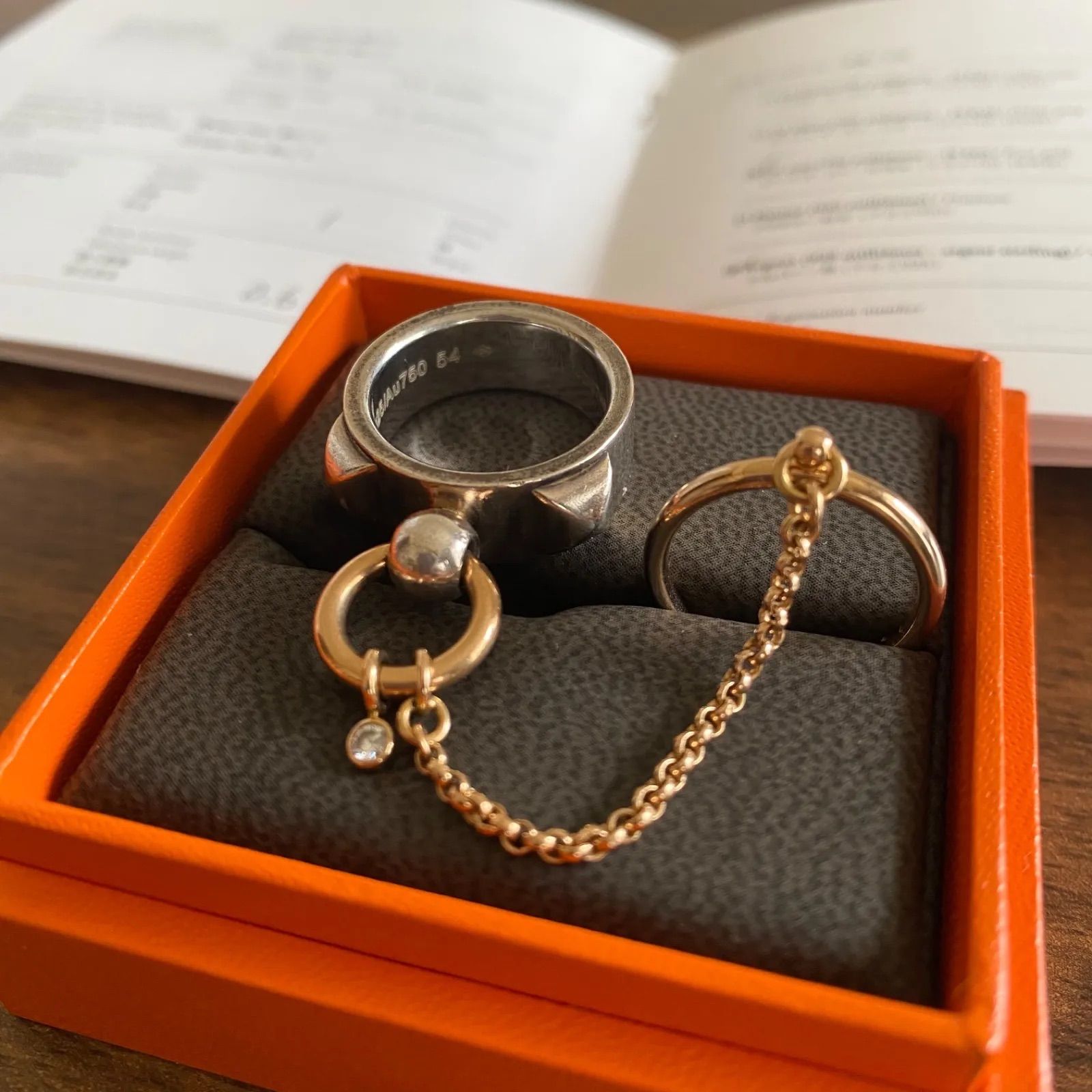 ≪値下げ≫HERMES エルメス コリエ・ド・シアン チェーン ダブル 