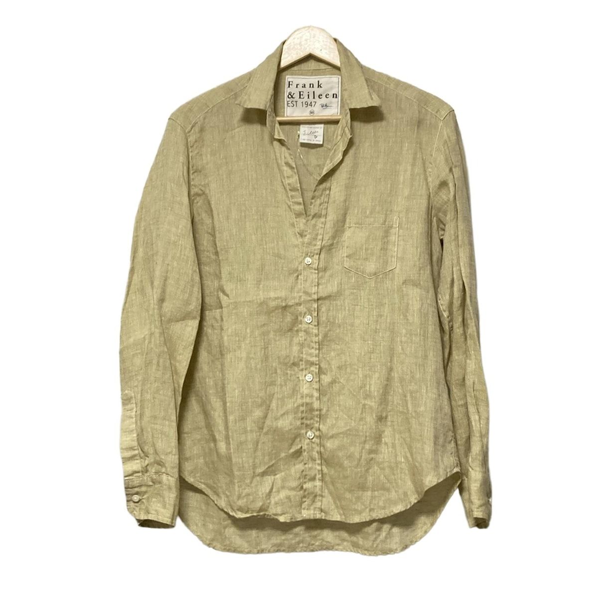 Frank-Eileen フランク-アイリーン 長袖シャツ サイズXS メンズ - ベージュ RonHerman
