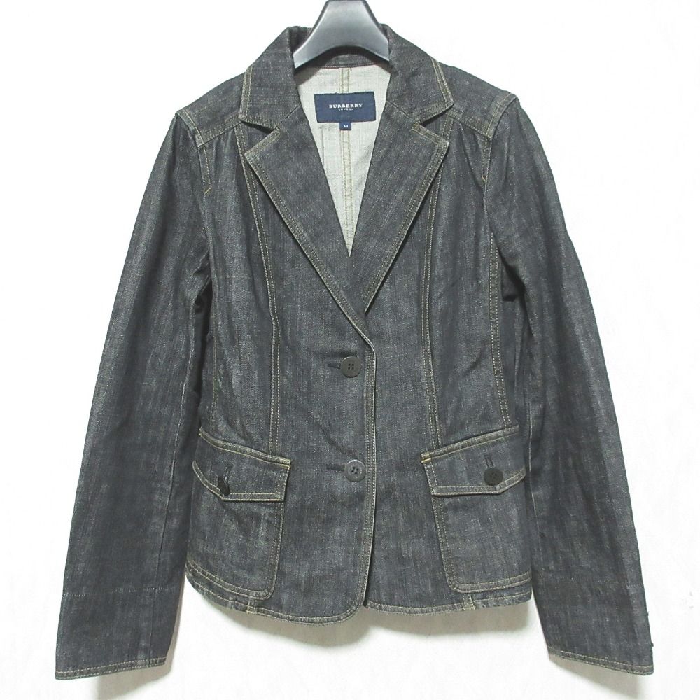 良品 BURBERRY LONDON バーバリー テーラードデニムジャケット