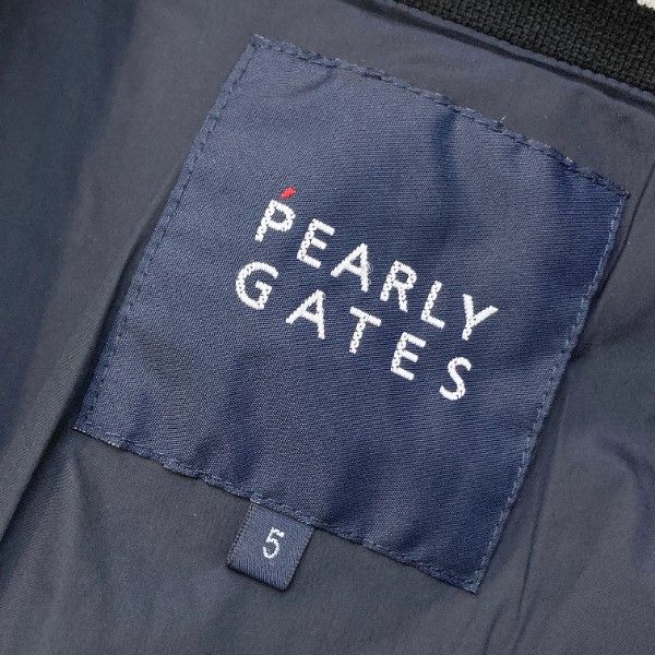 PEARLY GATES パーリーゲイツ 2WAY ダウン ジップジャケット ワッペン 