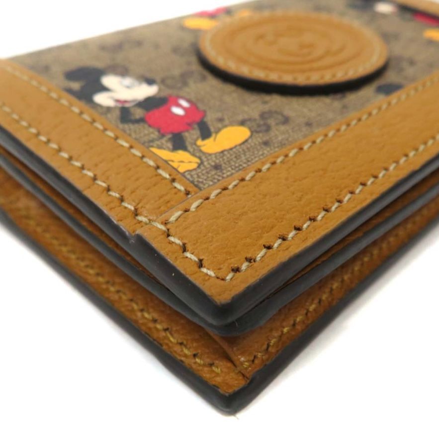 未使用級✨グッチ×ディズニー ミッキーマウス GG柄 PVC 本革 二つ折り財布 2025年最新】ミッキー 財布 gucciの人気アイテム - メルカリ