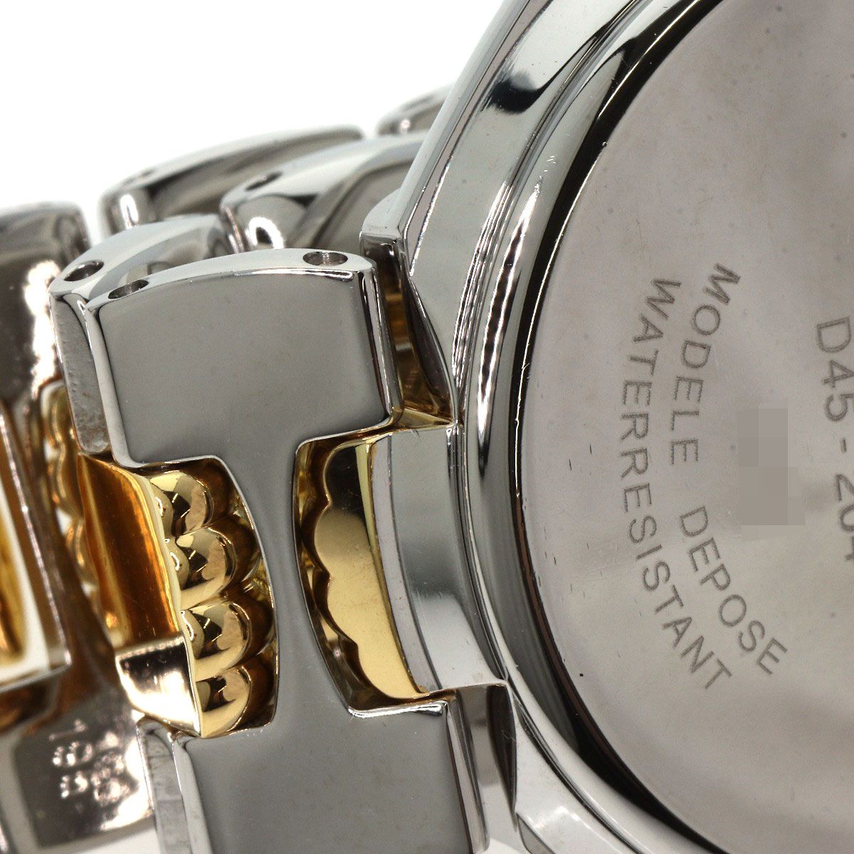 CHRISTIAN DIOR クリスチャンディオール D45-204 オクタゴン 腕時計 SS 