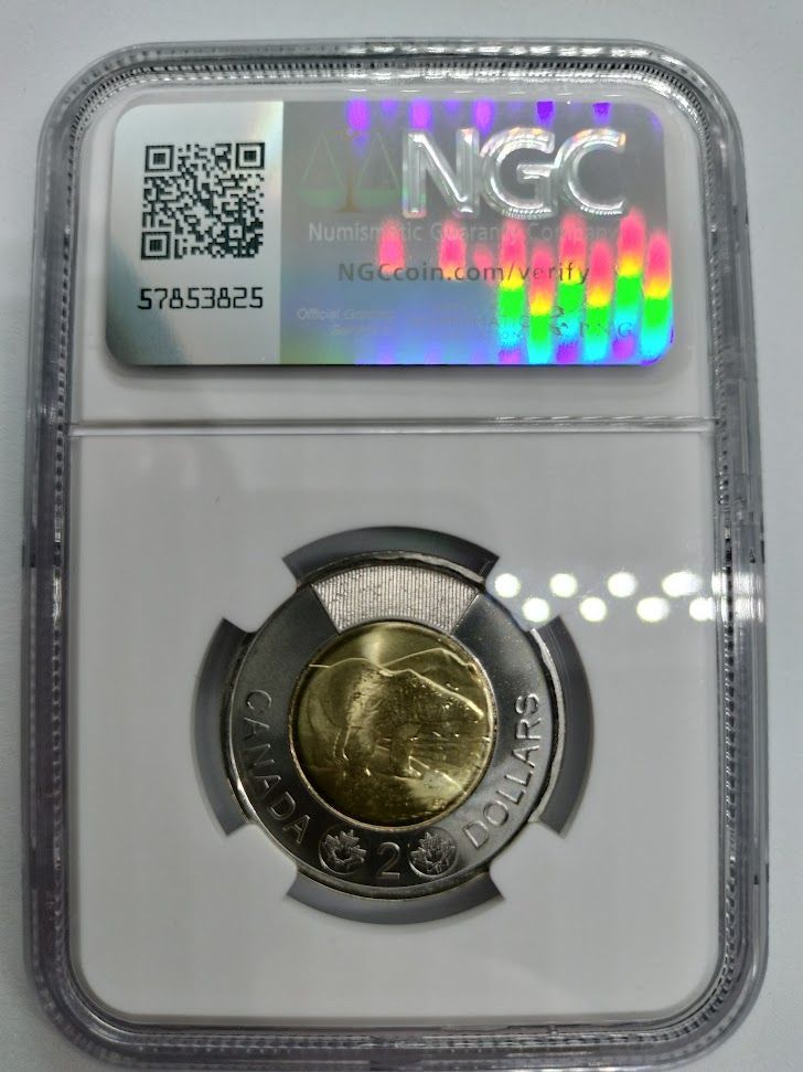 NGC MS66 2023 $2 カナダ キングチャールズ ファーストリリース NGC MS66 2023 カナダ キングチャールズ ファーストリリース