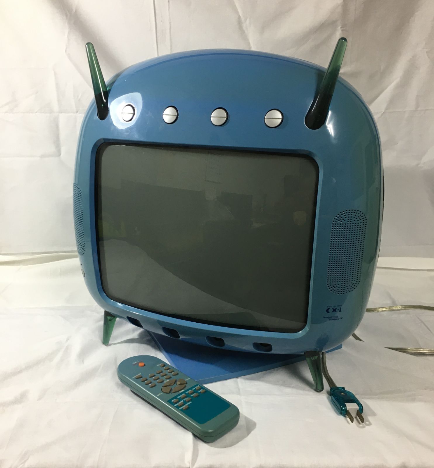 通電 済 SEGA CX-1 ドリームキャスト一体型テレビ セガ Dreamcast DIVERS 2000 SERIES ドリームキャスト|コントローラー|キーボード欠
