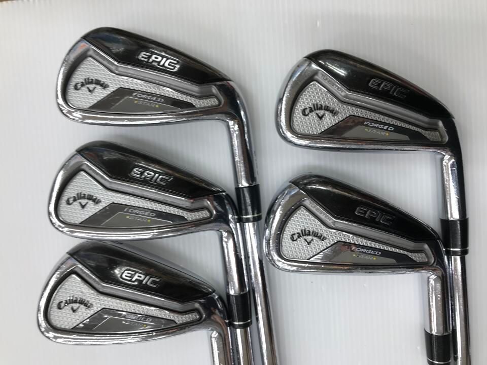 EPIC FORGED STAR アイアン5本　エピックフォージドスター エピック フォージド STAR アイアン(5本セット) Speeder Evolution for