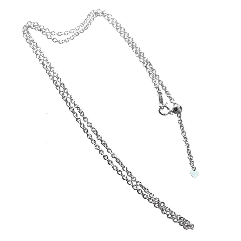 ネックレス チェーン メンズ メンズネックレス シンプル プラチナ チェーン ネックレス カットアズキ メンズ 65cm 2.5mm テクスチャ メンズチェーンネックレス 日本製 刻印入り プレゼント ギフト アクセサリーマート|メルカリShops店