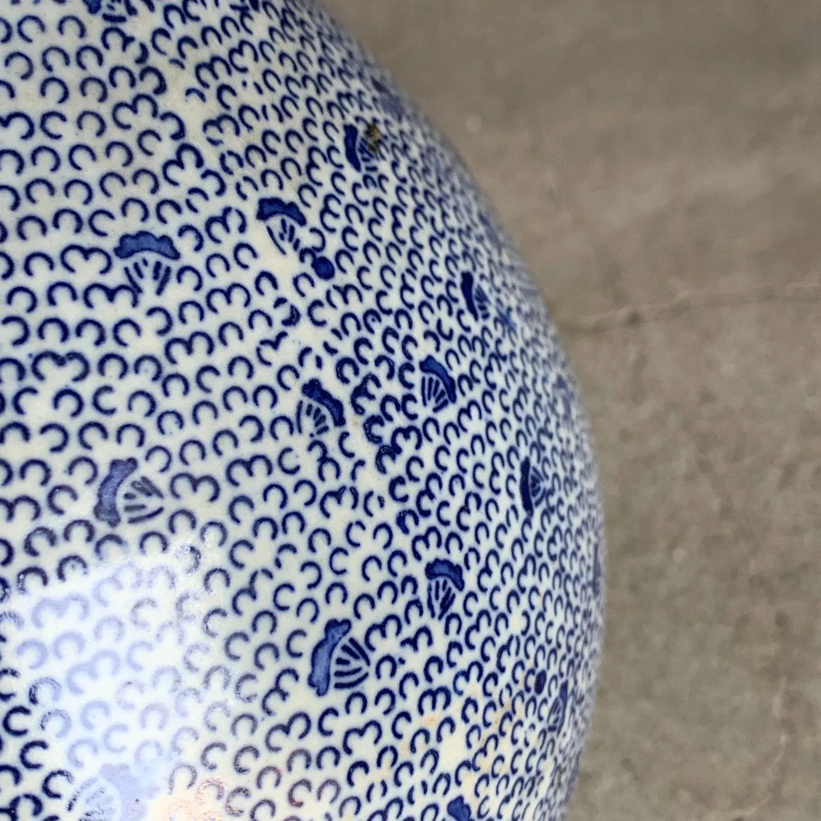 古伊万里 印判 微塵唐草 大徳利 花器 花瓶 /HM-0149 - メルカリ