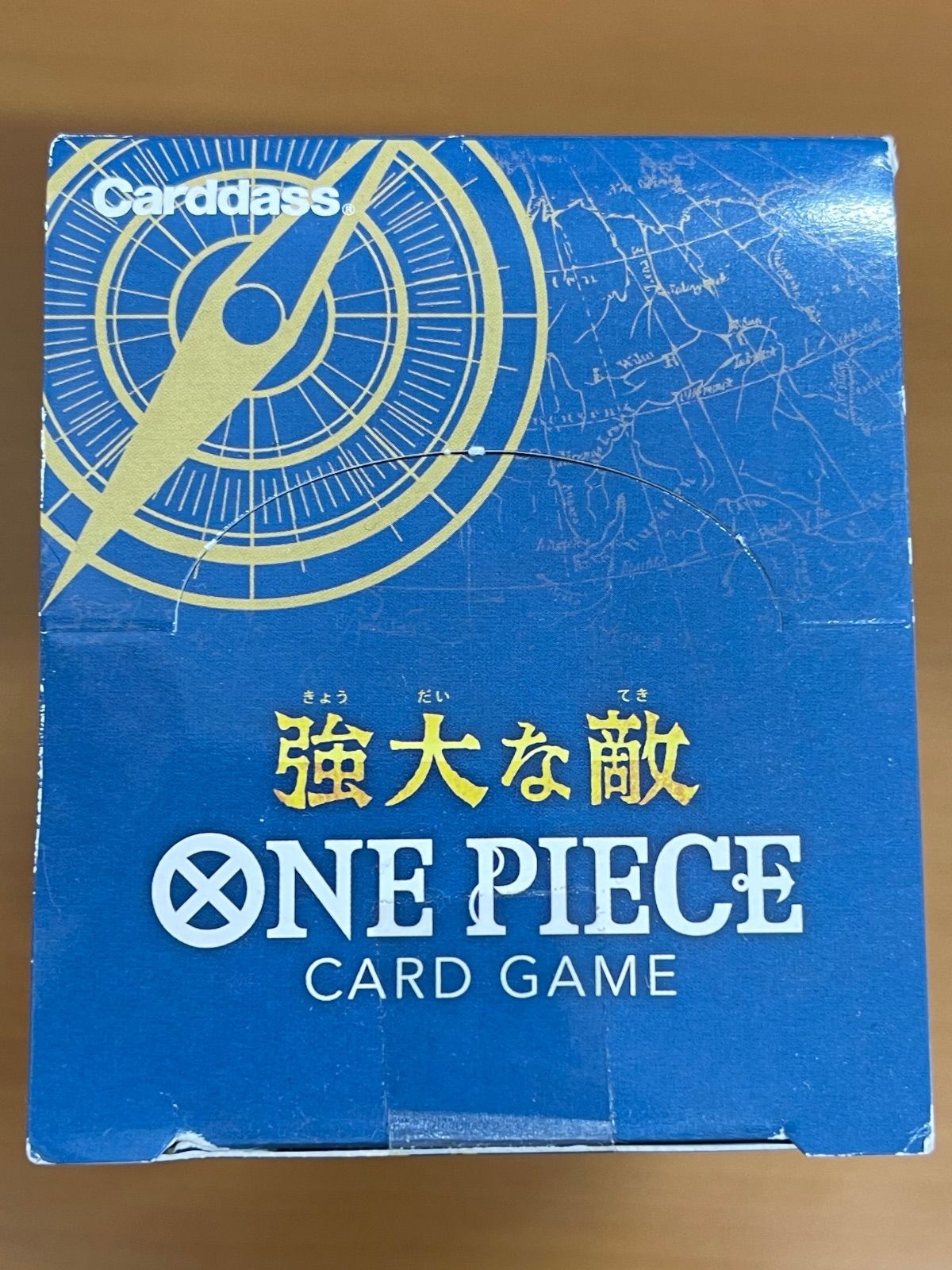 未開封 テープ付き 箱潰れ有り 強大な敵 ワンピースカード ワンピース 