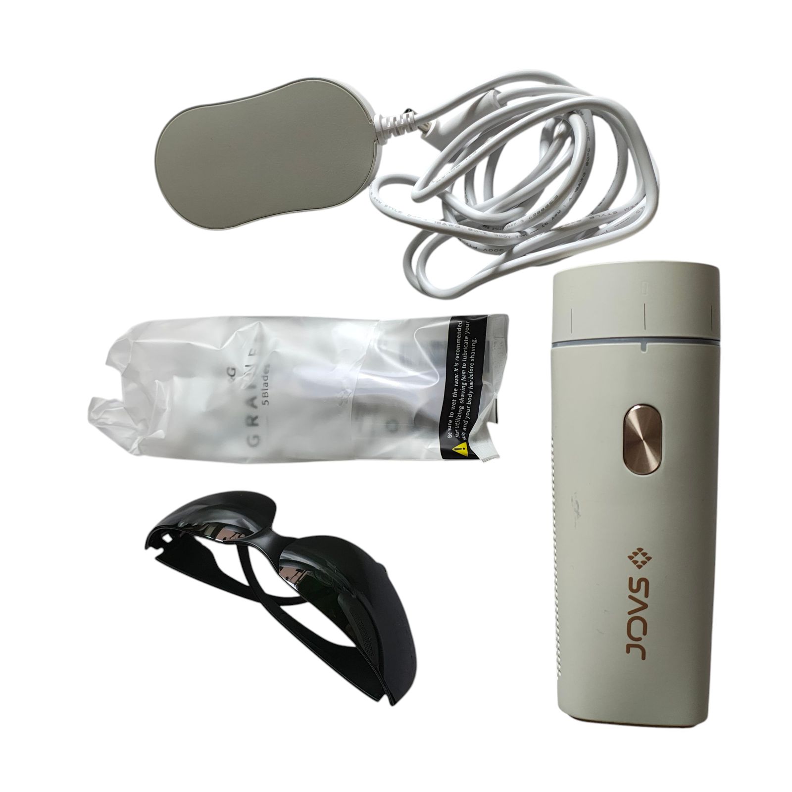 JOVS DORA 家庭用脱毛器（ホワイト） JOVS DORAピュアホワイト 脱毛器