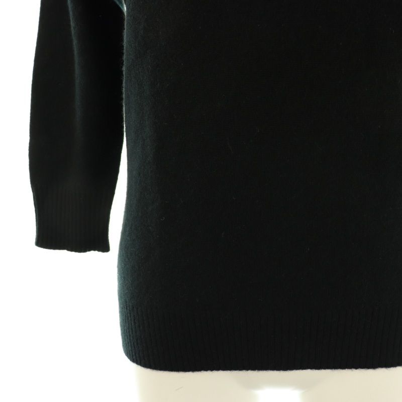 スリードッツ three dots カシミヤVネックニット セーター 長袖 S グレー /AT ■OS ■SH レディース three dots - スリードッツ カシミヤVネックニット セーター