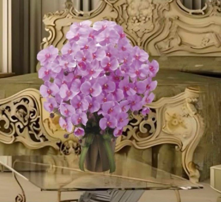 光触媒　人工観葉植物　フェイクグリーン　エレガント胡蝶蘭7本立LAV 光触媒 人工観葉植物 フェイクグリーン エレガント胡蝶蘭7本立W 【公式