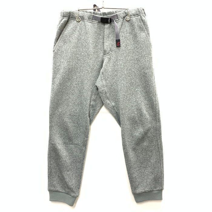【中古品】Gramicci グラミチ GUP-20F047 KNIT PANTS 裏起毛 ニットパンツ ボトムス ブランド 古着 サイズ：M カラー：グレー メンズ 【155-250112-gm-17-fuz】