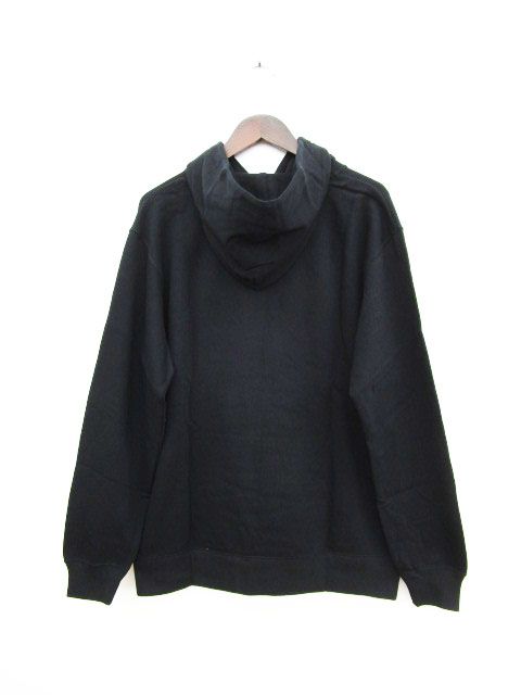 クラネオム CLANE HOMME パーカー スウェット トレーナー プリント 英字 1 黒 ブラック |ry