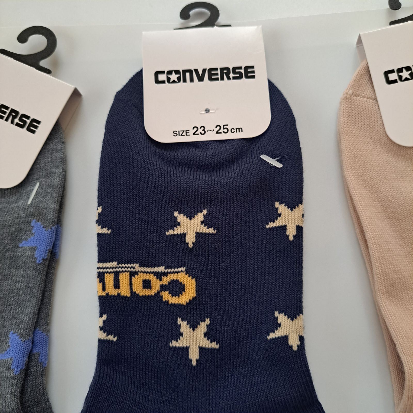 レディース ソックス CONVERSE 靴下 くるぶし ショート丈  ガールズソックス