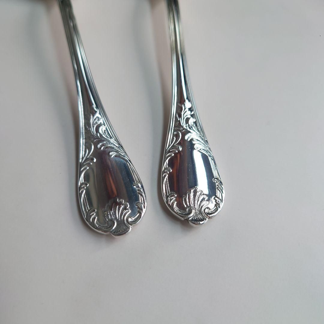 クリストフル 変色お手入れ参考 処理での変化 SKLAD-KIRPICHA_RU