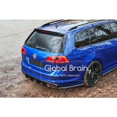 フォルクスワーゲン ゴルフ7 R リア センター ディフューザー フィン /スプリッター スポイラー バンパー バランス アンダー レーシング VW Golf 7.5R／iSWEEP DTM REAR DIFFUSER取付け！ | 札幌のVW・Audi
