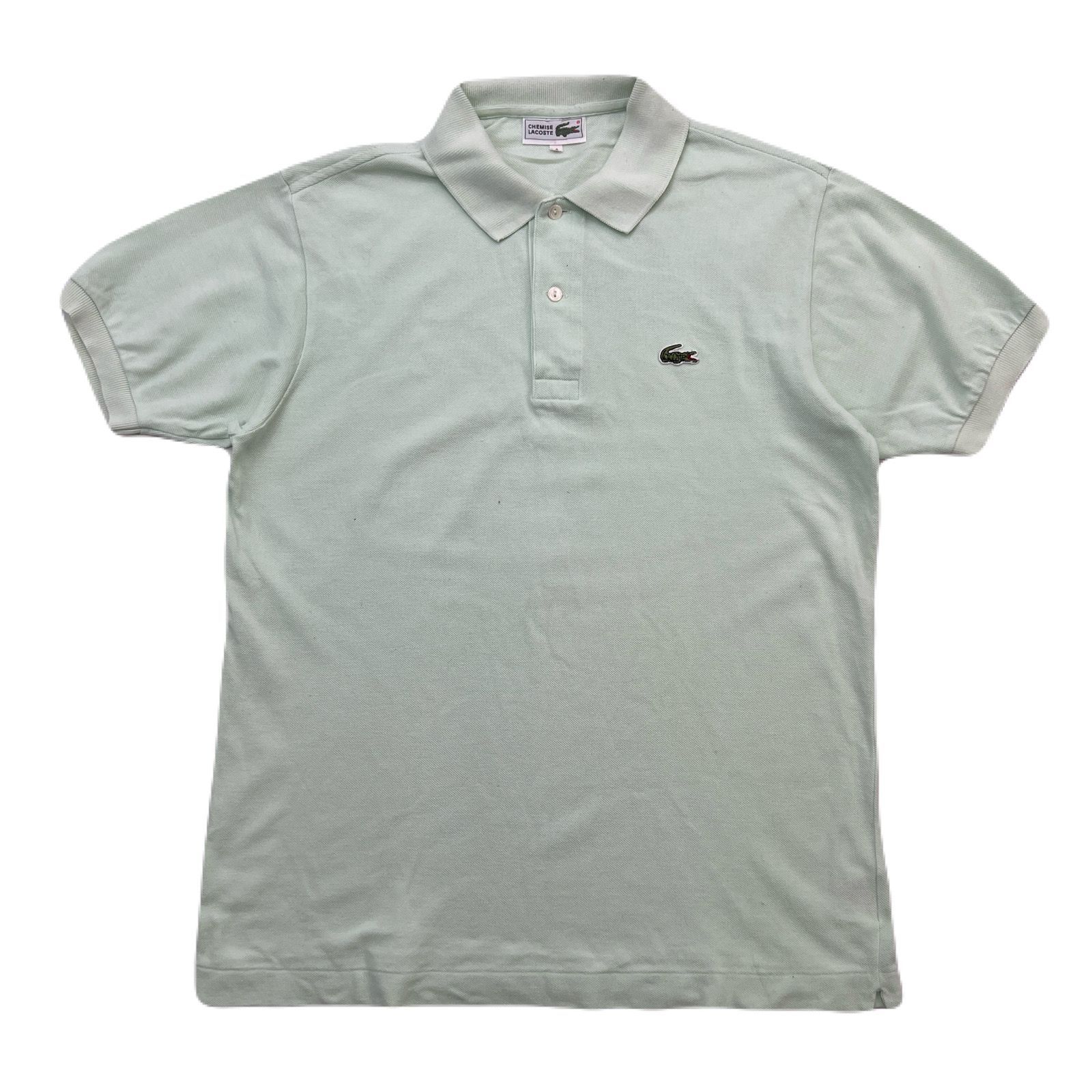 LACOSTE ポロシャツ メンズ 4 ペールグリーン 【 CHEMISE