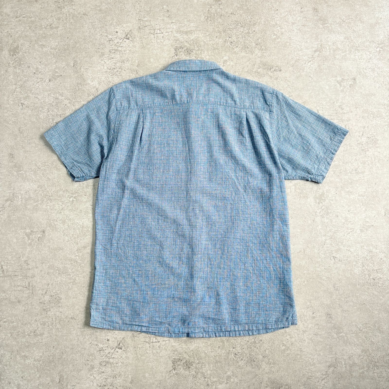 希少 PATAGONIA パタゴニア 半袖シャツ シャツ ヘンプ ヘンプシャツ パタゴニア 半袖シャツ 麻シャツ ヘンプ 送料無料 M patagonia