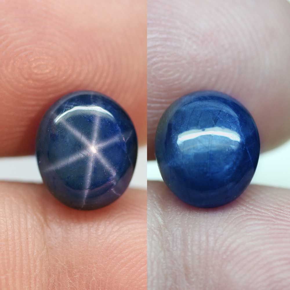 天然大粒スターサファイアルース 5.00ct:4830】Sapphire www