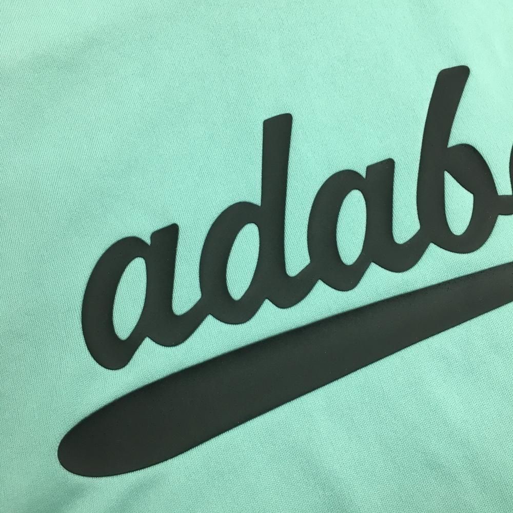 け10●adabat 半袖ハイネックシャツ L 未使用品ライトグリーン け10○adabat 半袖ハイネックシャツ L 未使用品ライトグリーン