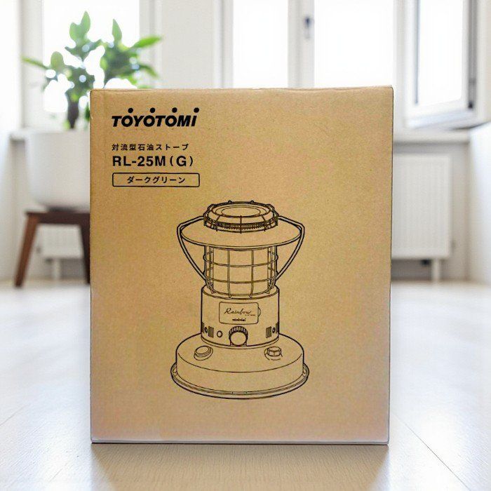 TOYOTOMI トヨトミ 石油ストーブ RL-25M G 対流型 レインボーランタン調 電子点火 二重タンク 約20～40時間燃焼