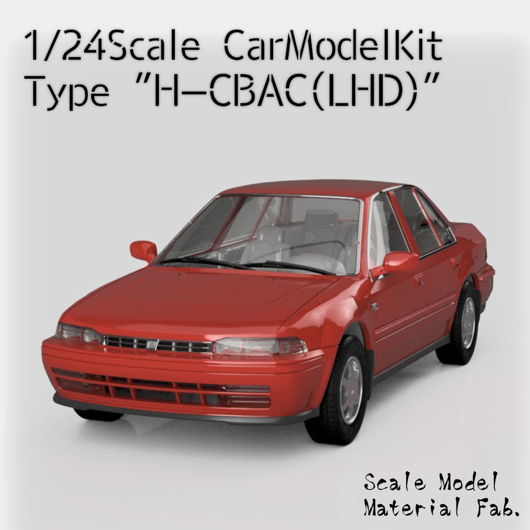 1/24スケール カーモデルキット タイプ「H-CBAC 左ハンドル」 - メルカリ
