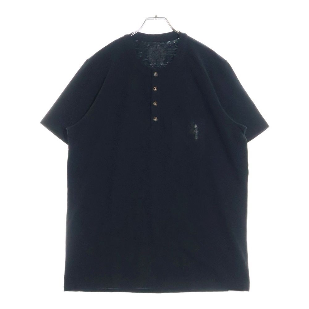 人気 定番 クロムハーツ BSフレアボタン ヘンリーネック ストレッチカットソー CHROME HEARTS (クロムハーツ) BSフレアボタン ヘンリーネック