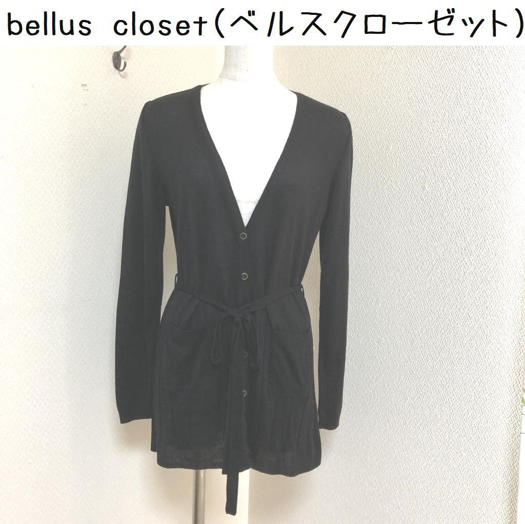 bellus closet（ベルスクローゼット）レディース Vネック ニット