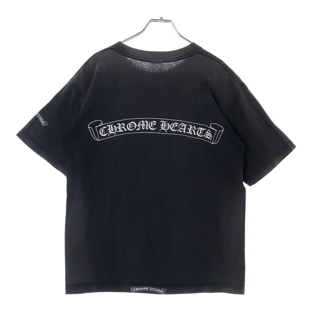 【希少 入手困難】クロムハーツ オールドイングリッシュ　スクロールラベル　ロンT 希少 入手困難】クロムハーツ オールドイングリッシュ