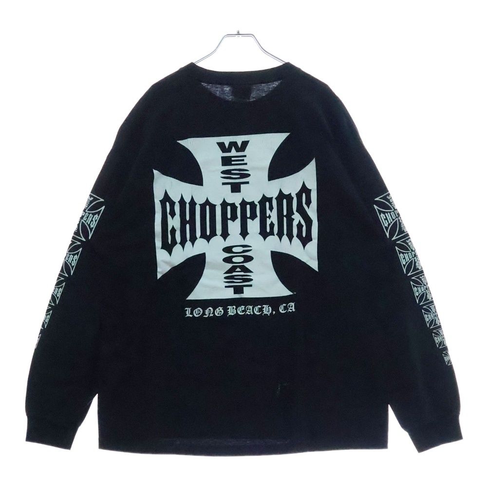 ウエストコーストチョッパーズ　クロス　LONG BEACH CA TシャツロンT 90年代 WEST COAST CHOPPERS ウエスト コースト チョッパーズ