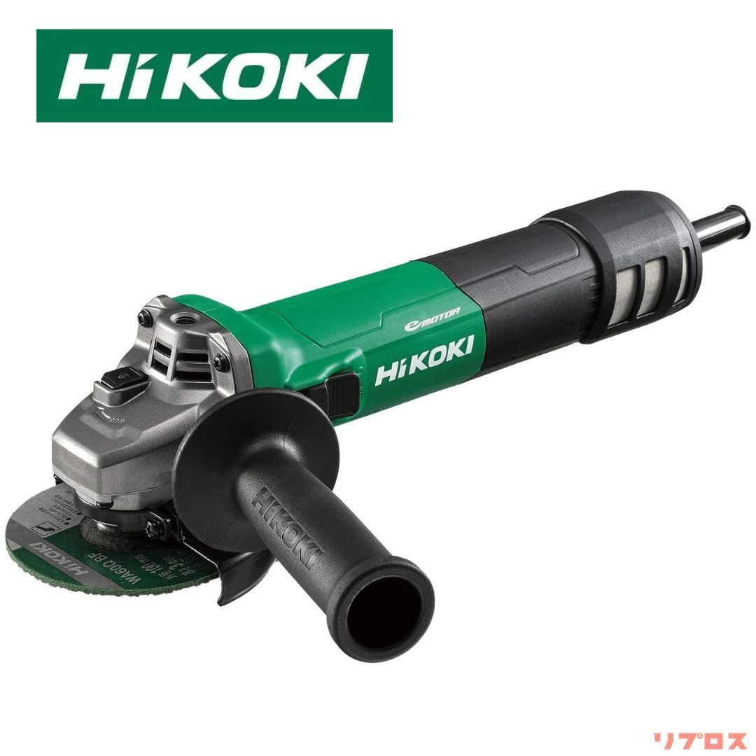 ♥ HiKOKI ハイコーキ 100mm 電子ディスクグラインダー スライドスイッチ 100V G10VE2 無段変速機能 防じんフィルタ 日立 サンダー 切断機 研磨