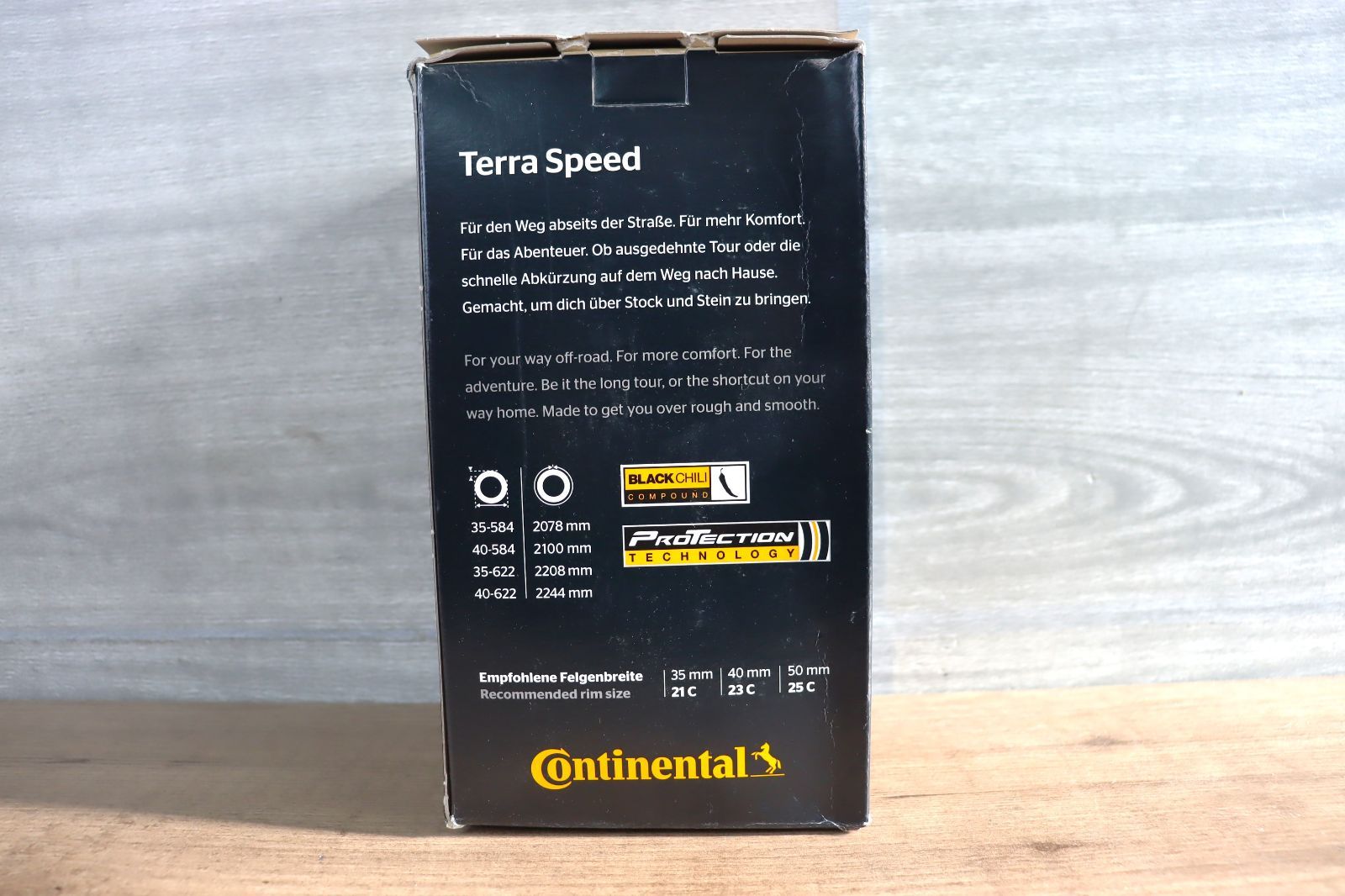 22 新品未開封 CONTINENTAL TERRA SPEED PROTECTION TR コンチネンタル 