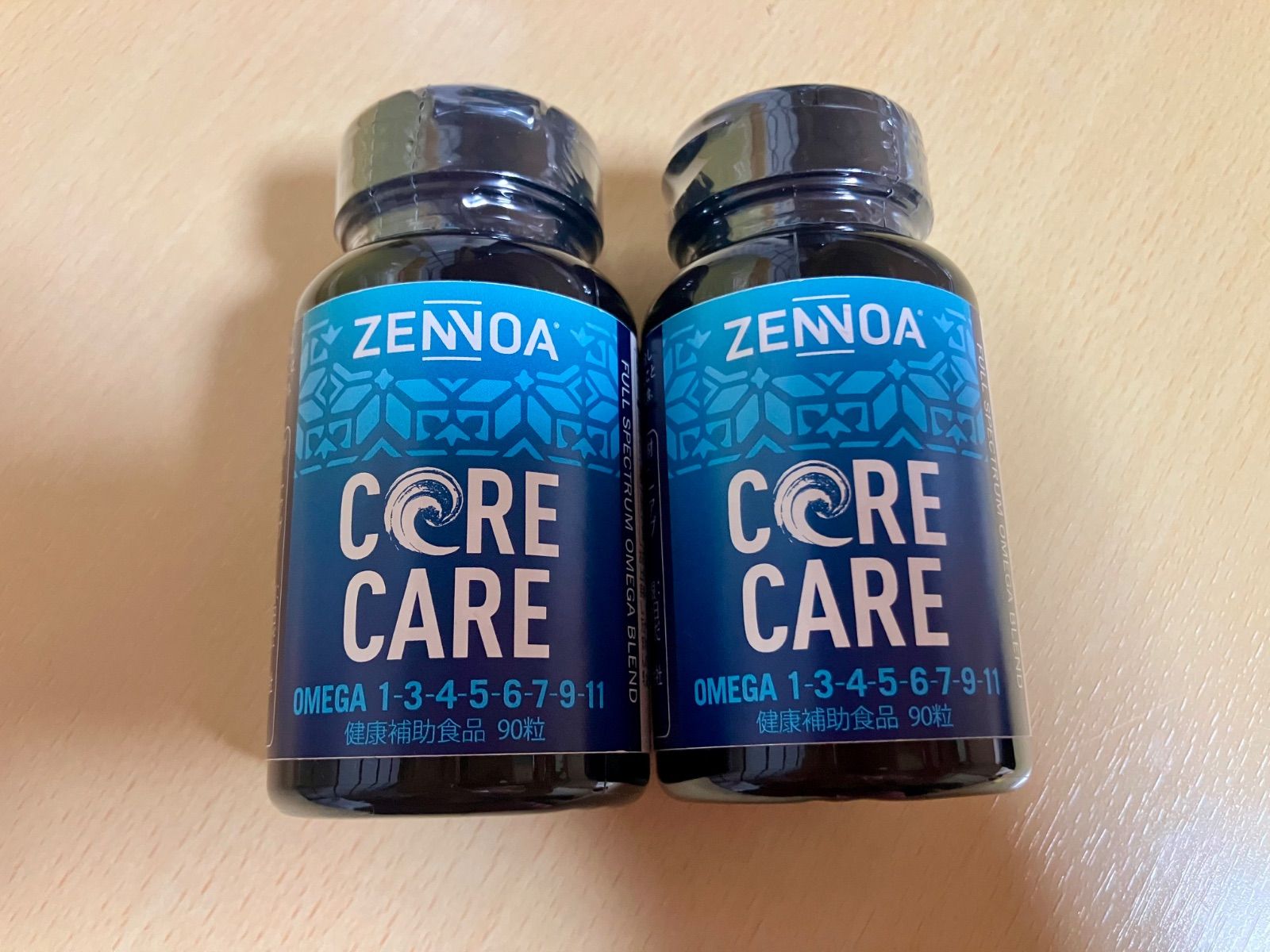 新品、未開封 ゼンノア ZENNOA コアケア 90粒 2個セット オメガ