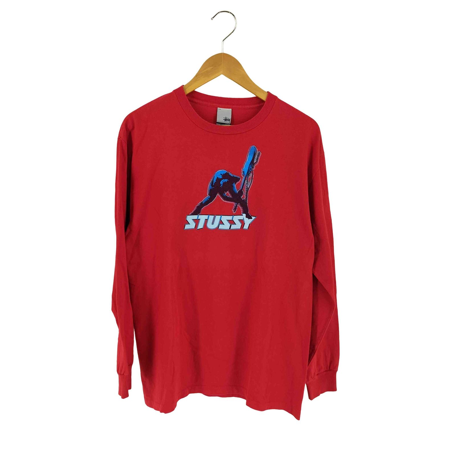 ステューシー Stussy 00s USA製 銀タグ OLD オールド ギターマン 