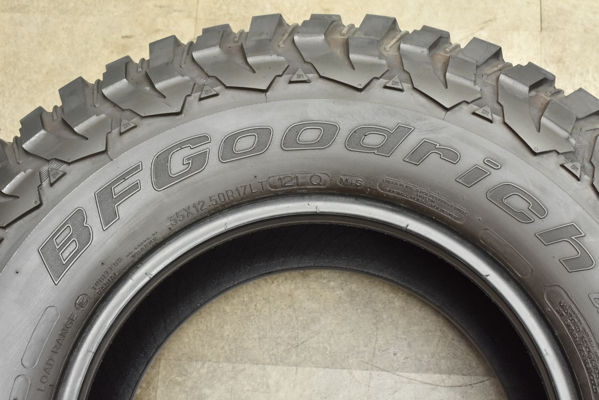 数量限定！ 大 BFグッドリッチ マッドテレーン T A KM3 35×12.50R17 4本セット オフロード リフトアップ タンドラ セコイア ラングラー