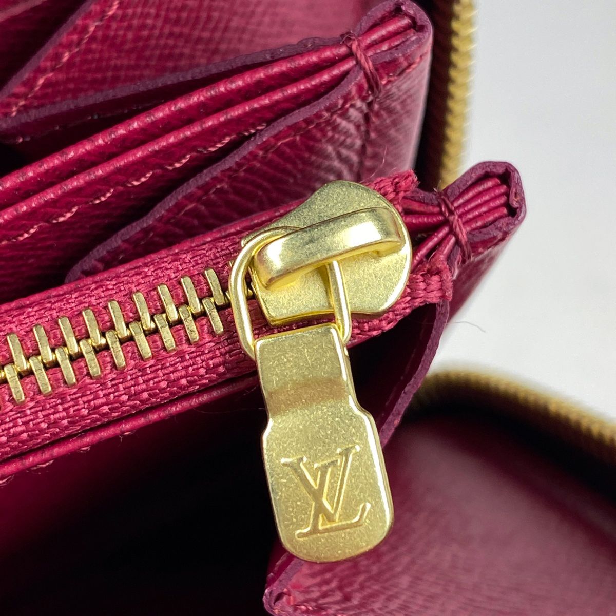 中古　質屋　ルイヴィトン　モノグラム　ジッピーウォレット　レティーロ　M61855　ノワール　フランス　MI1198 ルイヴィトン（LOUIS VUITTON）☆モノグラム ジャイアント リバース