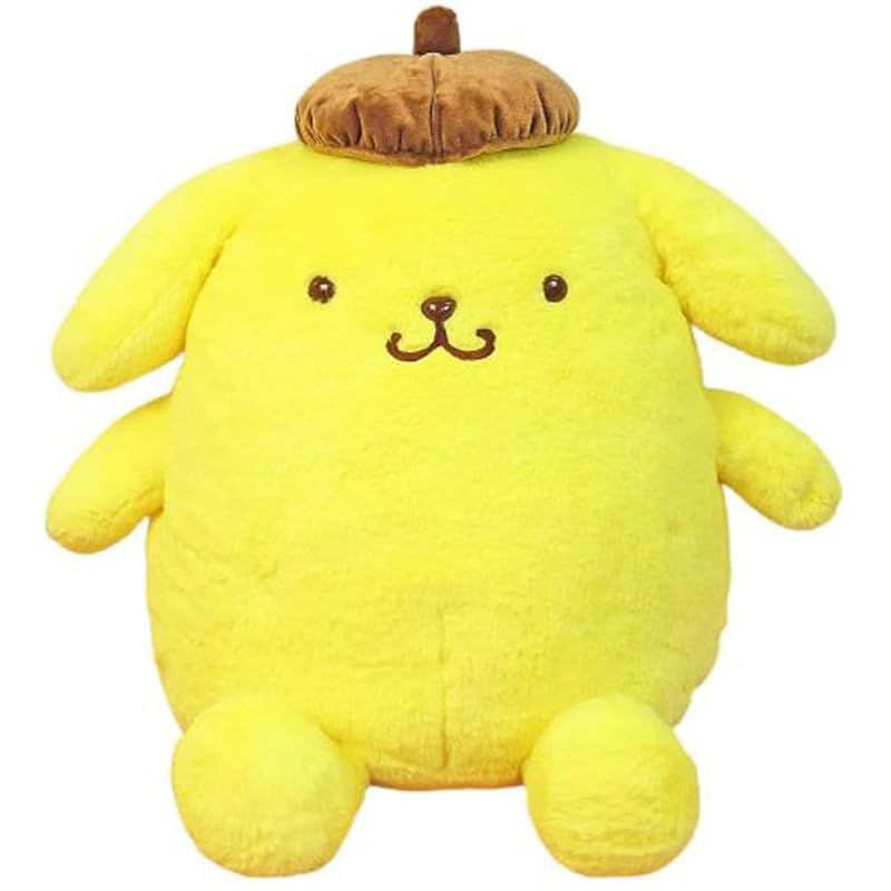 ナカジマコーポレーション ほわほわ ポムポムプリン L イエロー H45xW47xD45cm ぬいぐるみ サンリオ 大 プリン プレゼント 143136-20 0