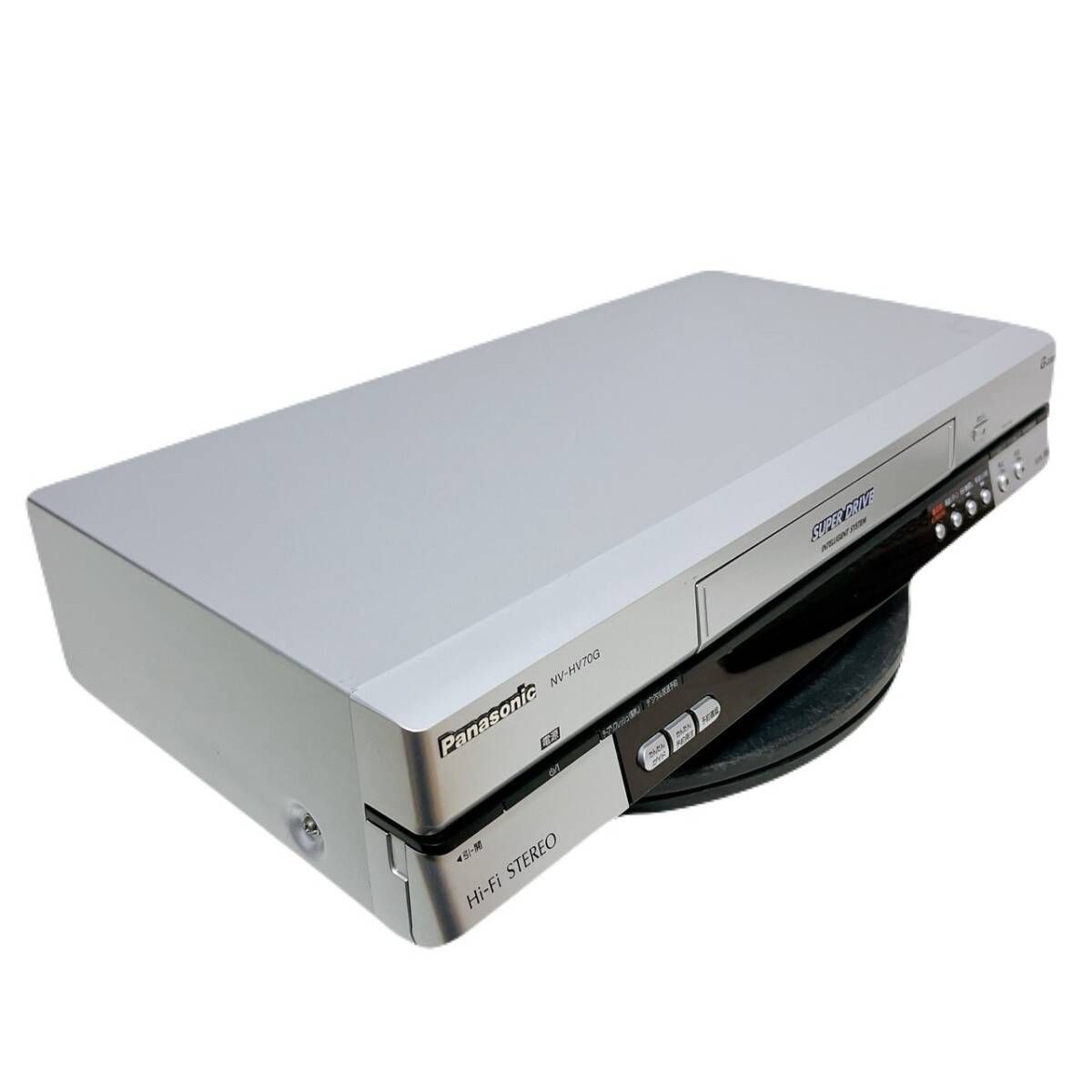 整備品］パナソニック VHS ビデオレコーダー NV-HV70G-S 【公式通販】