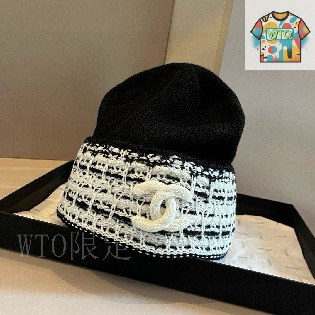 今日特価】Chanel 新款 ニットキャップ-3 - メルカリ