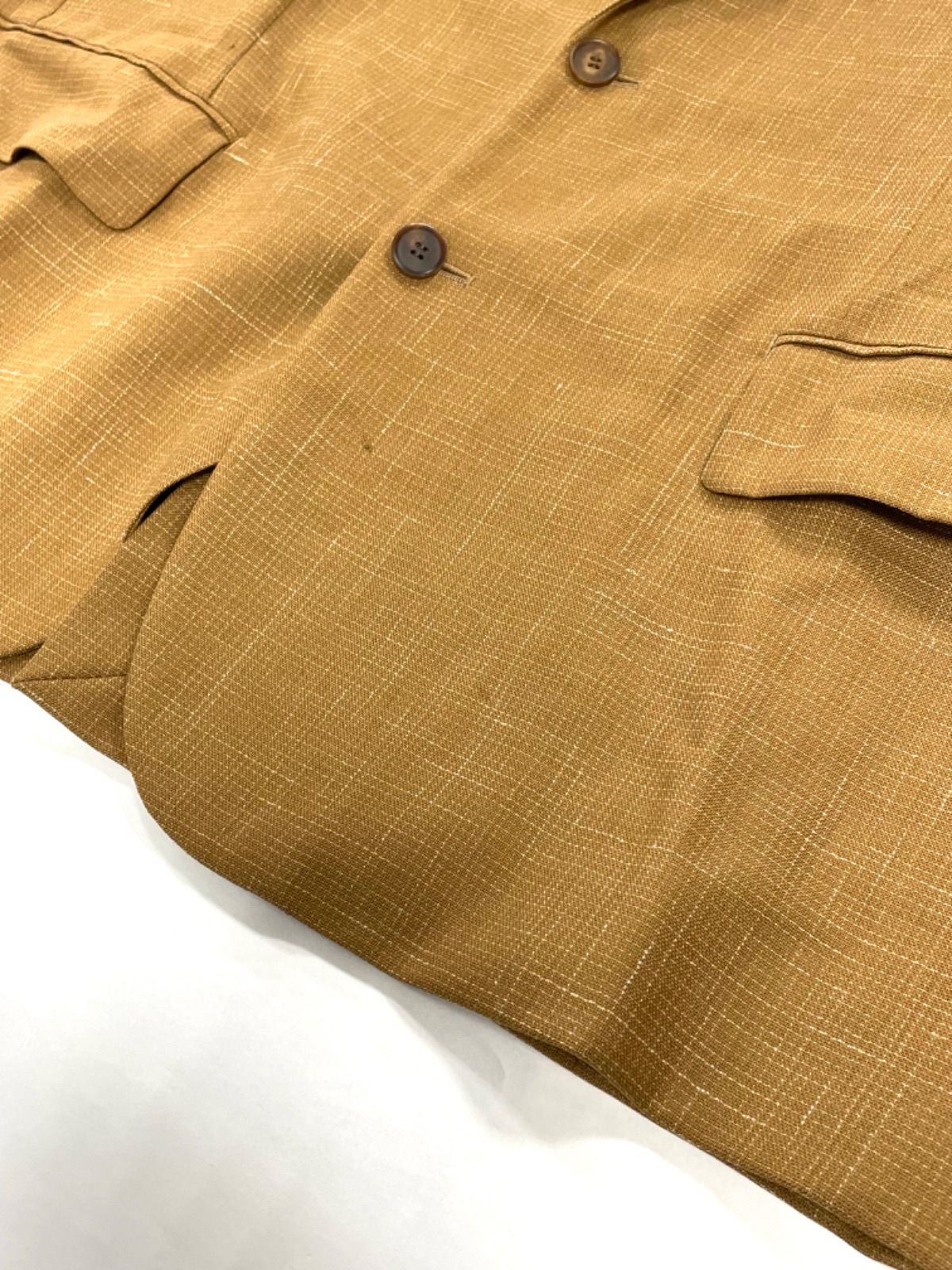 67】AURALEE セットアップ Wool Cupra Linen Cloth Jacket Wool