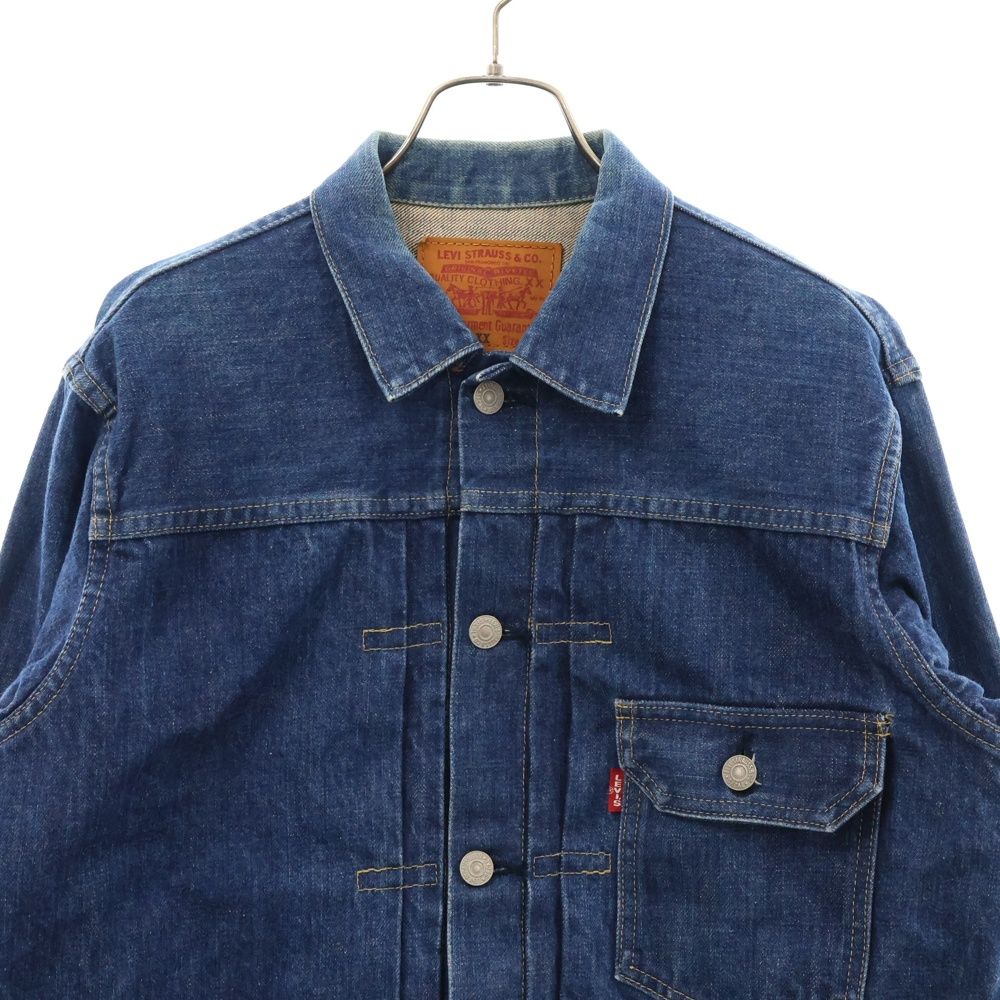 LEVI'S デニムジャケット インディゴ　1st BIG E Levi's (リーバイス) 1st 7701SXX Denim Jacket BIG E J02-JT653-09-91