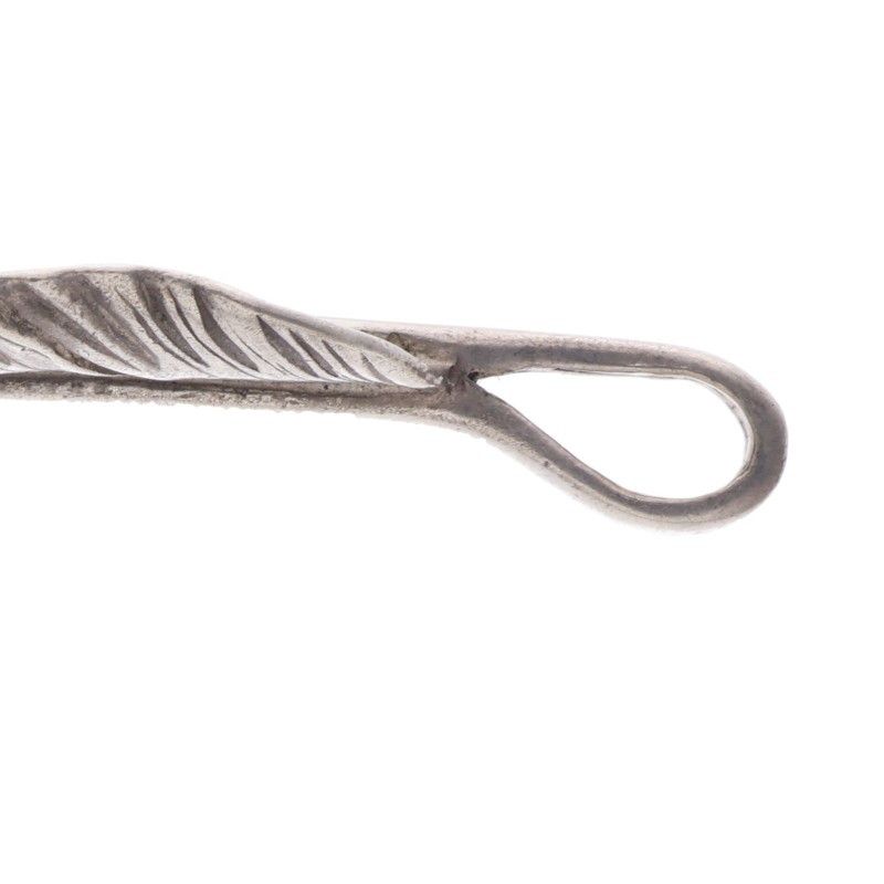 ゴローズ★SV フェザー 大　左向き goro's ゴローズ SVフェザー大 ペンダントトップ シルバー