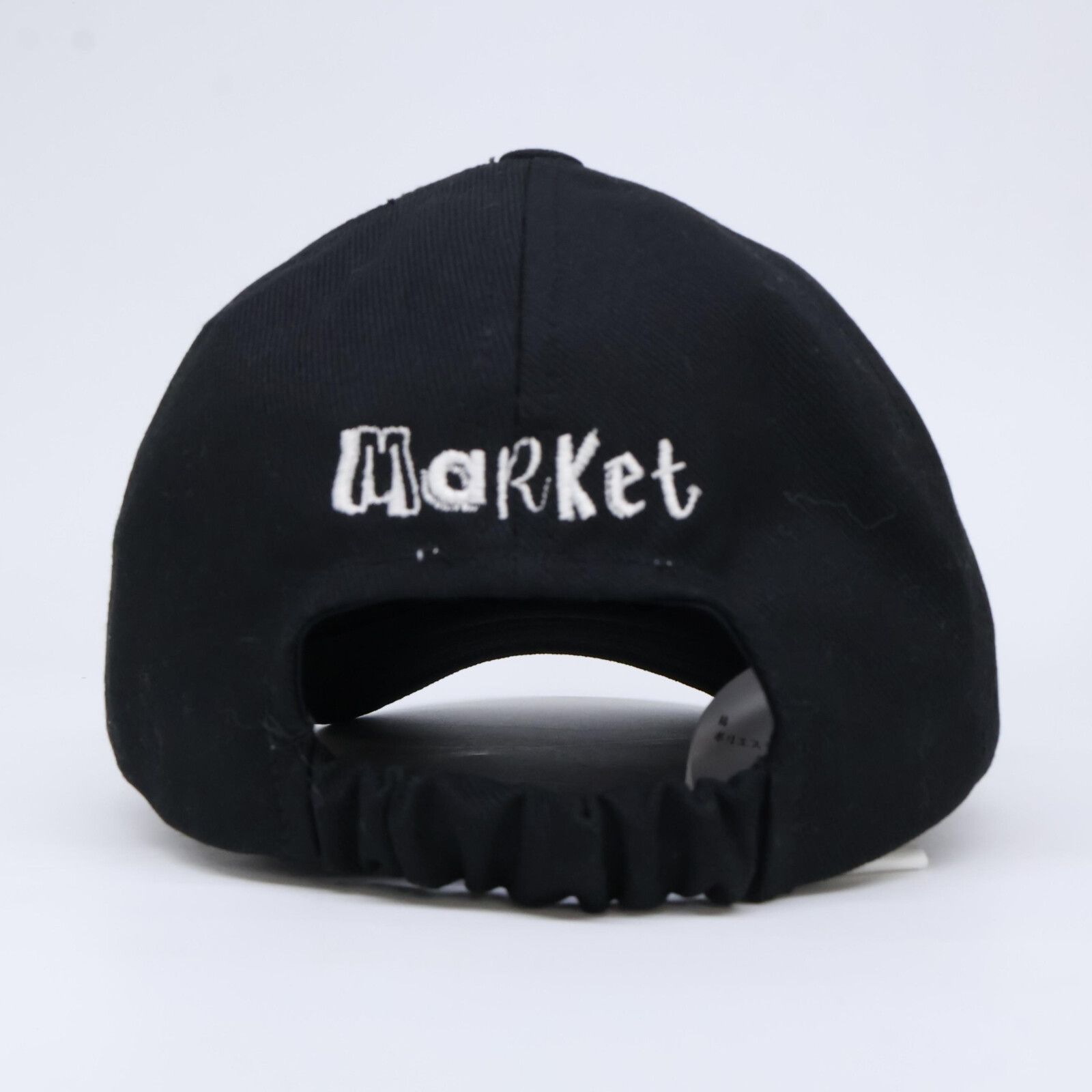 PATOU パトゥ 24年製 24PM-AC0680182 Patou Market パトゥ マーケット キャップ M PATOU ブラック キャップ