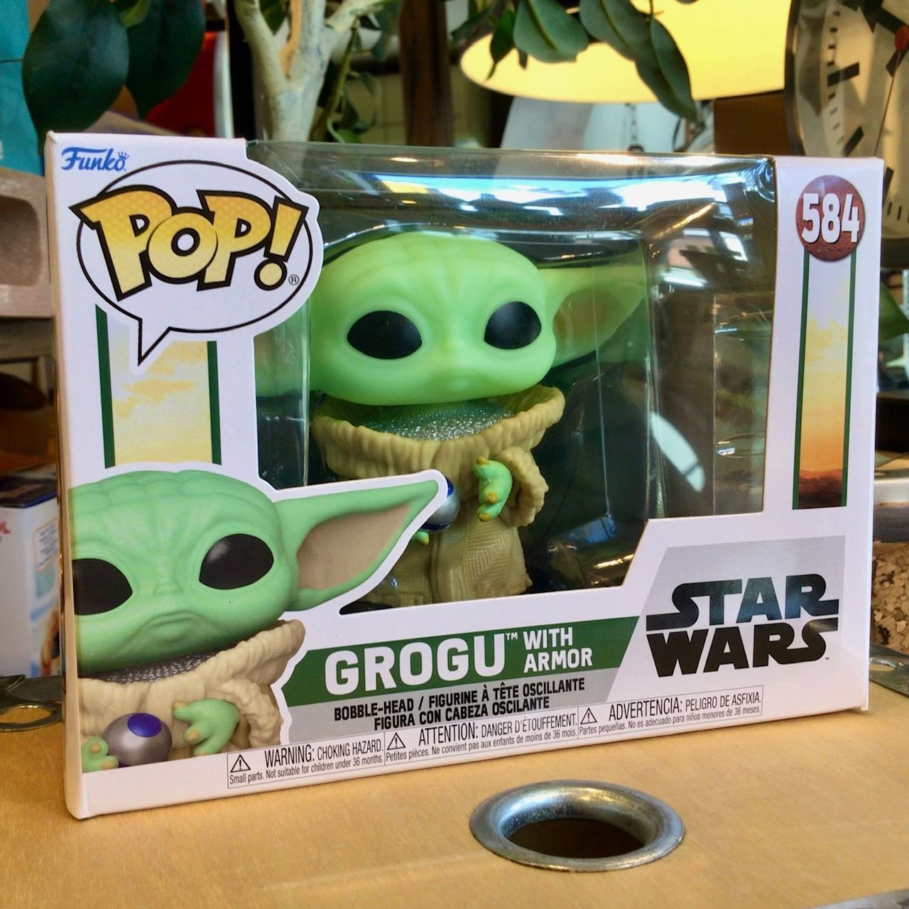 新品 POP スターウォーズ ディン・グローグー ベビーヨーダ フィギュア 