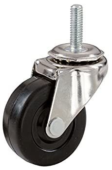 寝具 Shepherd Hardware 9344 2インチのねじ式ステムキャスター ステム直径5/16インチ 耐荷重80ポンド 2 Inch 9344E 2