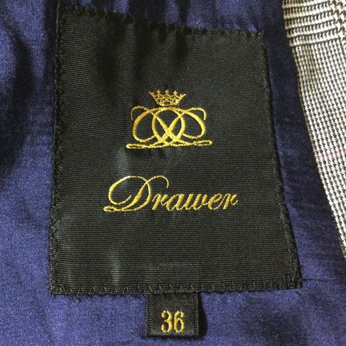 Drawer(ドゥロワー) ジャケット サイズ36 S レディース - グレー ...