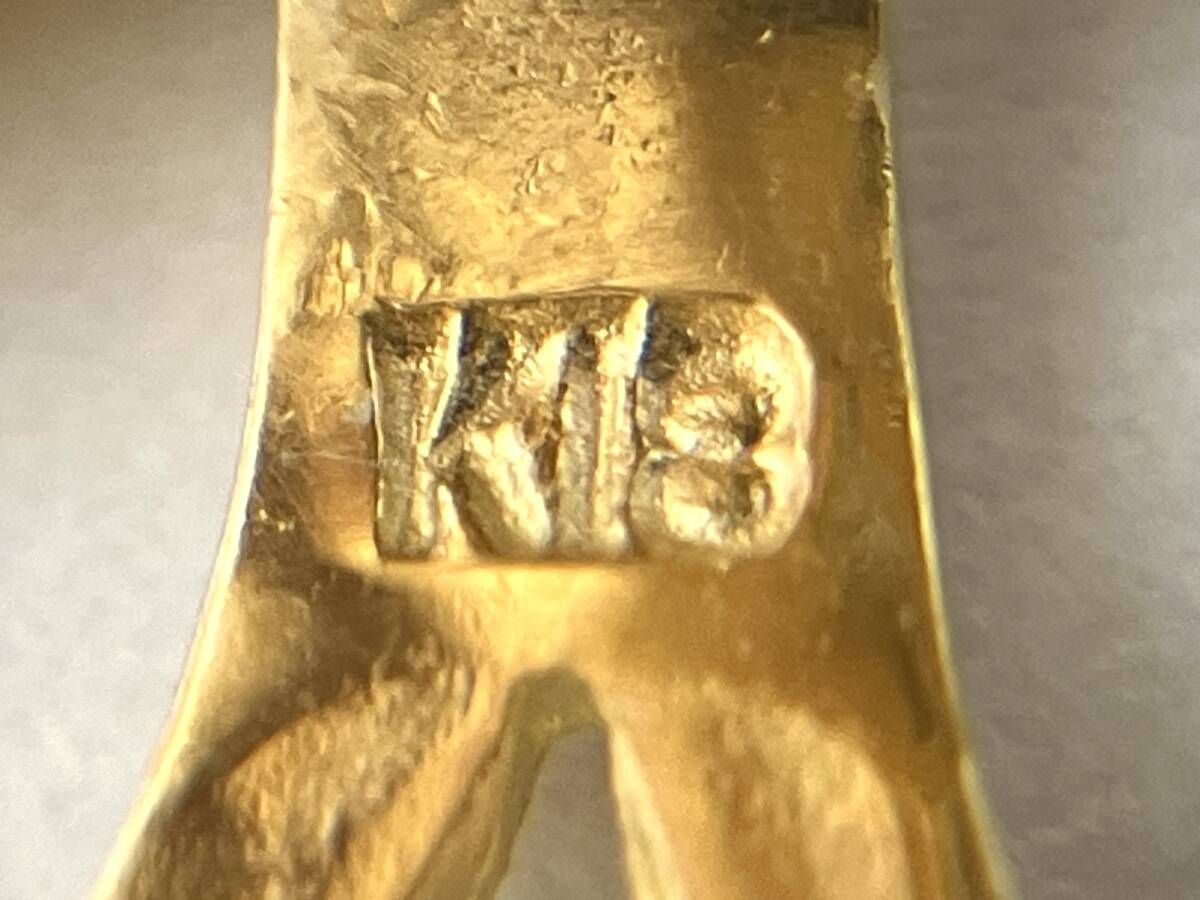 bororo ボロロ　ゴールド ピアス　k18 片耳用 Bororo ボロロ K18 ピアス 片耳用 bororo ボロロ ゴールド ピアス k18