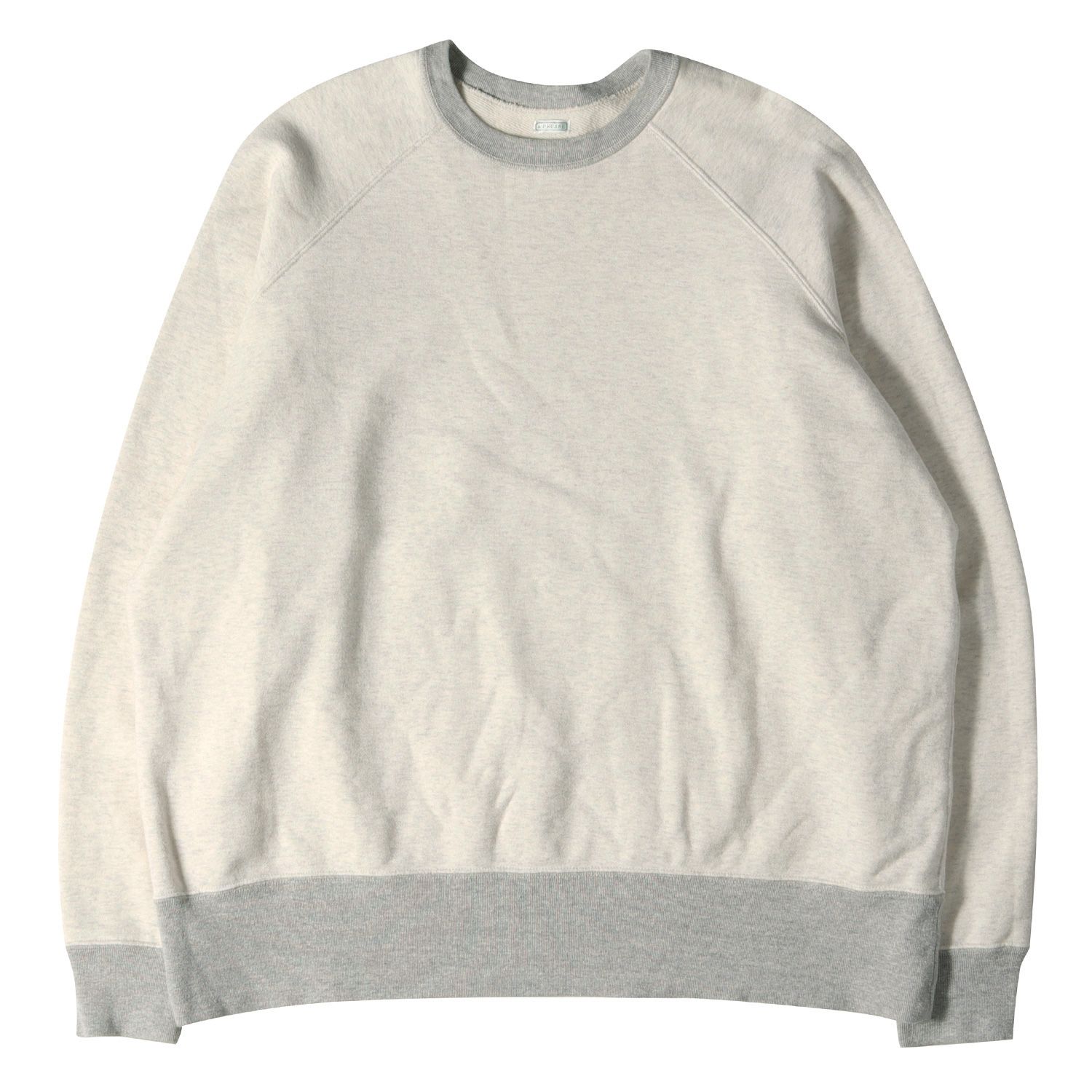 美品 A.PRESSE アプレッセ ツートーン ラグランスリーブ スウェット 